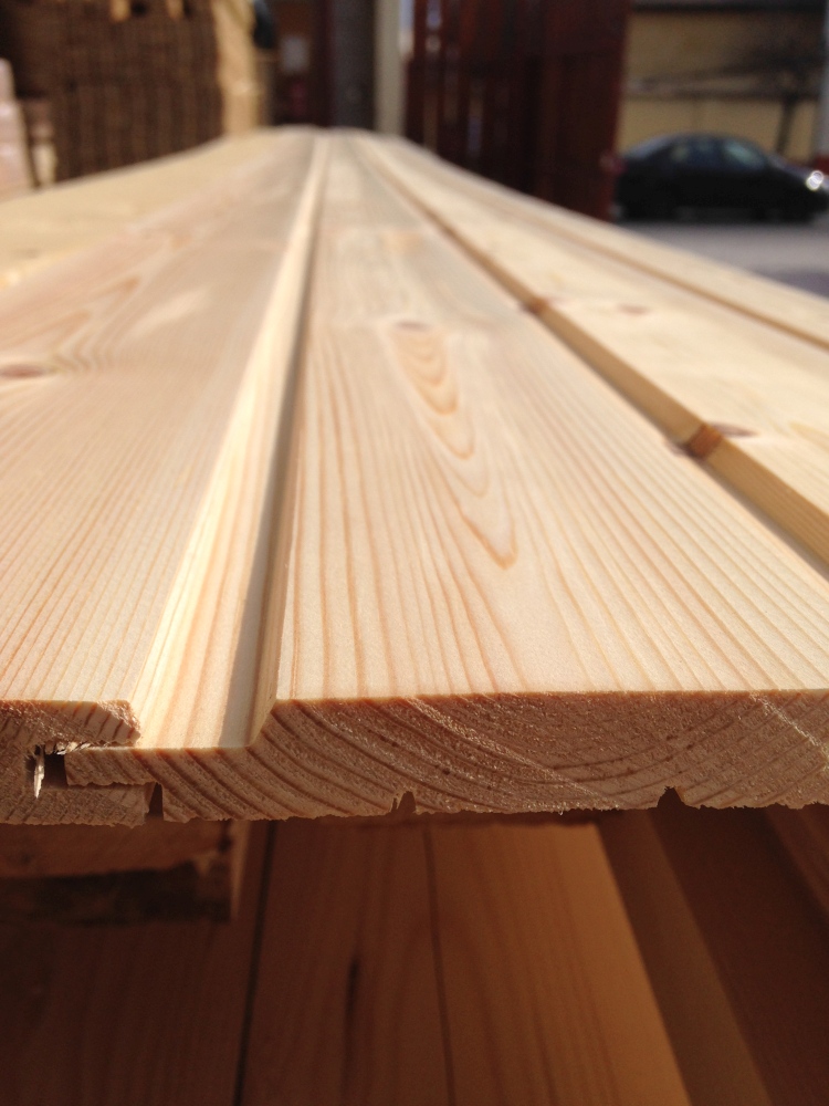 Szauna lambéria 14X96 mm A-minőség északi Luc fenyő